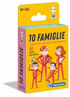 10 Famiglie: gioco di carte Clementoni