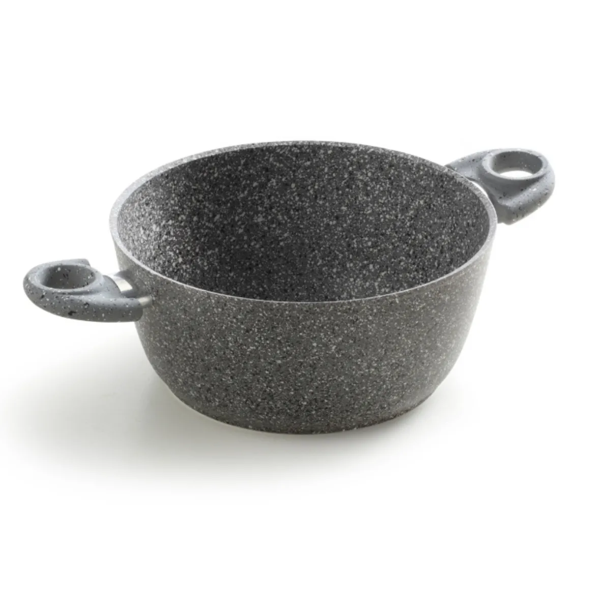 ACCADEMIA MUGNANO - CASSERUOLA 2 MANICI LINEA CUORE DI PIETRA D. 20CM