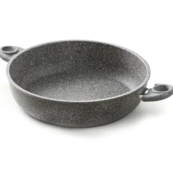 ACCADEMIA MUGNANO - TEGAME ALTO 2 MANICI CUORE DI PIETRA DIAM. 28CM