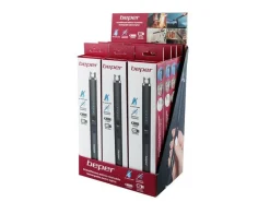 ACCENDIFIAMMA ELETTRICO RICARICABILE IN PLASTICA E ALLUMINIO DIAM. 1.5 H. 17.5