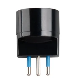 ADATTATORE SCHUKO SPINA 10A+T NERO ECO-CONTRIBUTO RAEE COMPRESO: vendita online ADATTATORE SCHUKO SPINA 10A+T NERO ECO-CONTRIBUTO RAEE COMPRESO in offerta