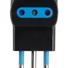 ADATTATORE TRIPLO 10A+3 BIPRESE 10/16A+T NERO ECO-CONTR. RAEE COMPES: vendita online ADATTATORE TRIPLO 10A+3 BIPRESE 10/16A+T NERO ECO-CONTR. RAEE COMPES in offerta
