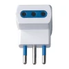 ADATTATORE TRIPLO 10A+3 BIPRESE 10/16A: vendita online ADATTATORE TRIPLO 10A+3 BIPRESE 10/16A in offerta