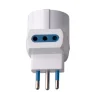 ADATTATORE TRIPLO SCHUKO 10A: vendita online ADATTATORE TRIPLO SCHUKO 10A in offerta