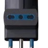 ADATTATORE TRIPLO SCHUKO SPINA 16A+T NERO ECO-CONTR. RAEE COMPRESO: vendita online ADATTATORE TRIPLO SCHUKO SPINA 16A+T NERO ECO-CONTR. RAEE COMPRESO in offerta
