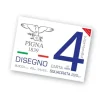Album da disegno Pigna 0220022SG : Pignaquattro Blocco 4 Angoli Carta Liscia Squadrata