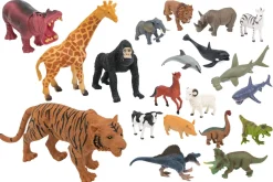 ANIMALI ZOO/FATTORIA/MARINI/DINOSAURI 4PZ ASSORTITO: vendita online ANIMALI ZOO/FATTORIA/MARINI/DINOSAURI 4PZ ASSORTITO in offerta