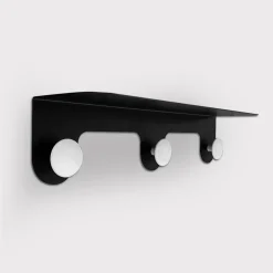 APPENDIABITI ONDA CM 70 IN METALLO NERO