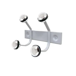 APPENDIABITI ELLE CM 28 IN METALLO ARGENTO: vendita online APPENDIABITI ELLE CM 28 IN METALLO ARGENTO in offerta