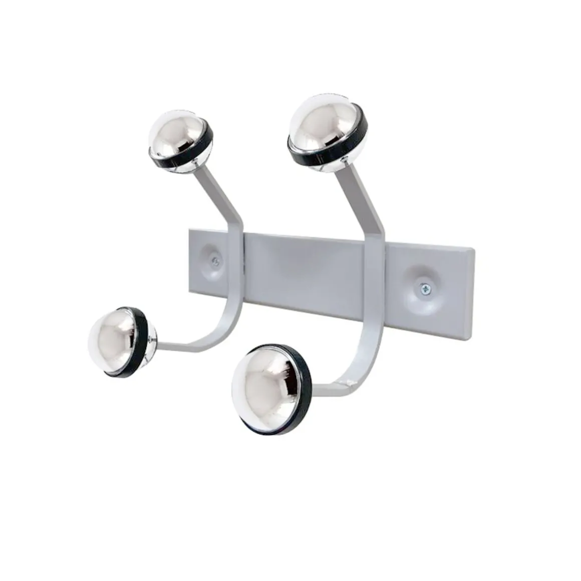APPENDIABITI ELLE CM 28 IN METALLO ARGENTO: vendita online APPENDIABITI ELLE CM 28 IN METALLO ARGENTO in offerta