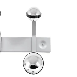 APPENDIABITI ELLE CM 28 IN METALLO ARGENTO: vendita online APPENDIABITI ELLE CM 28 IN METALLO ARGENTO in offerta