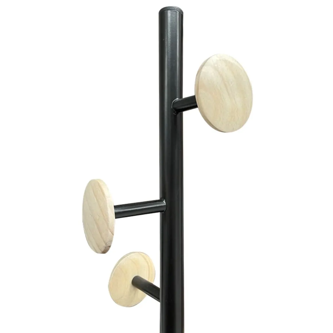 APPENDIABITI TAMPIERI IN METALLO NERO E LEGNO: vendita online APPENDIABITI TAMPIERI IN METALLO NERO E LEGNO in offerta