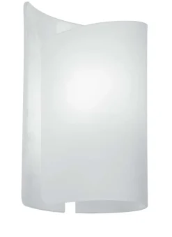 APPLIQUE IMAGINE IN VETRO BIANCO - 1XE27 40W: vendita online APPLIQUE IMAGINE IN VETRO BIANCO - 1XE27 40W in offerta