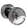APPLIQUE BIMEDA NICHEL NERO 7CM - 240lm 3000K 3W: vendita online APPLIQUE BIMEDA NICHEL NERO 7CM - 240lm 3000K 3W in offerta