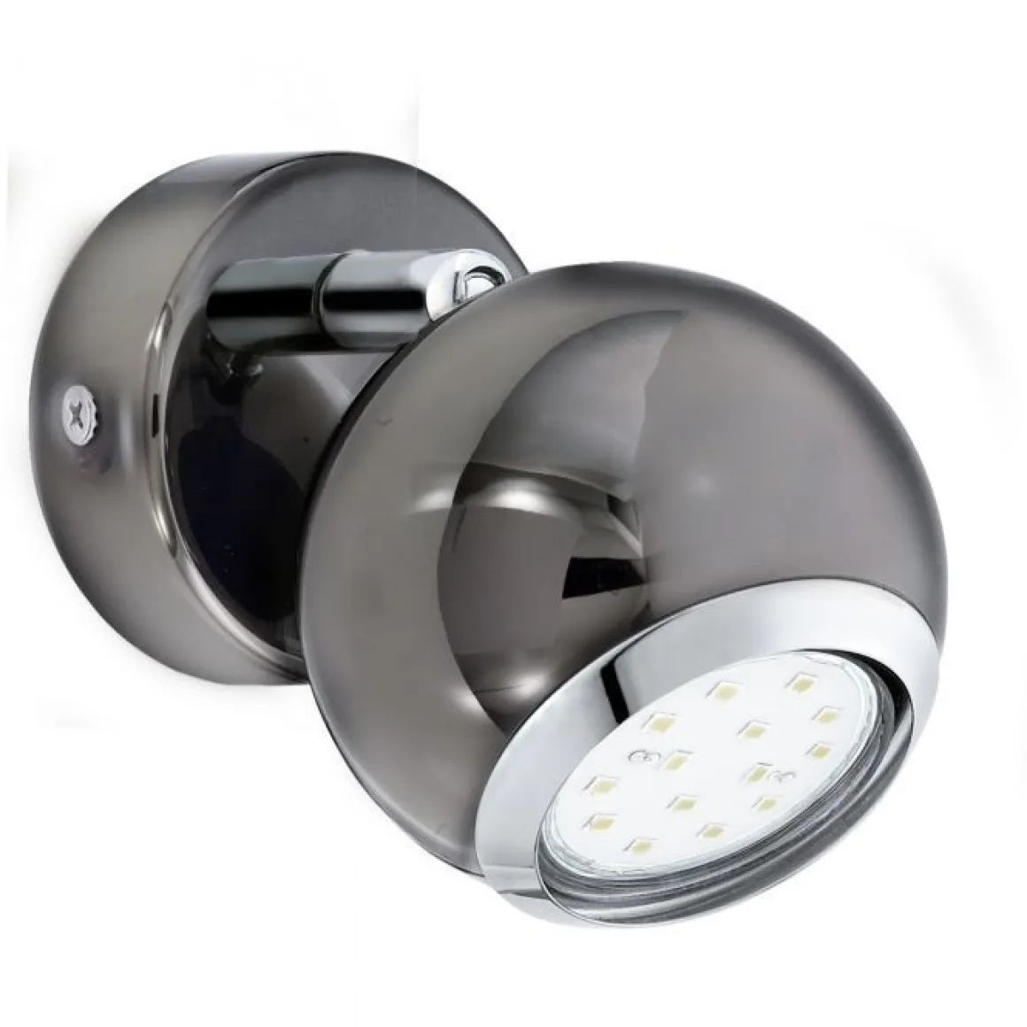 APPLIQUE BIMEDA NICHEL NERO 7CM - 240lm 3000K 3W: vendita online APPLIQUE BIMEDA NICHEL NERO 7CM - 240lm 3000K 3W in offerta