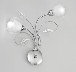 APPLIQUE GINEVRA D40XH45XP5CM - 2XE14 : vendita online APPLIQUE GINEVRA D40XH45XP5CM - 2XE14 in offerta