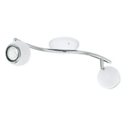 APPLIQUE 2 LUCI BIMEDA BIANCA 36.5CM - 2X240lm 3000K 3W: vendita online APPLIQUE 2 LUCI BIMEDA BIANCA 36.5CM - 2X240lm 3000K 3W in offerta