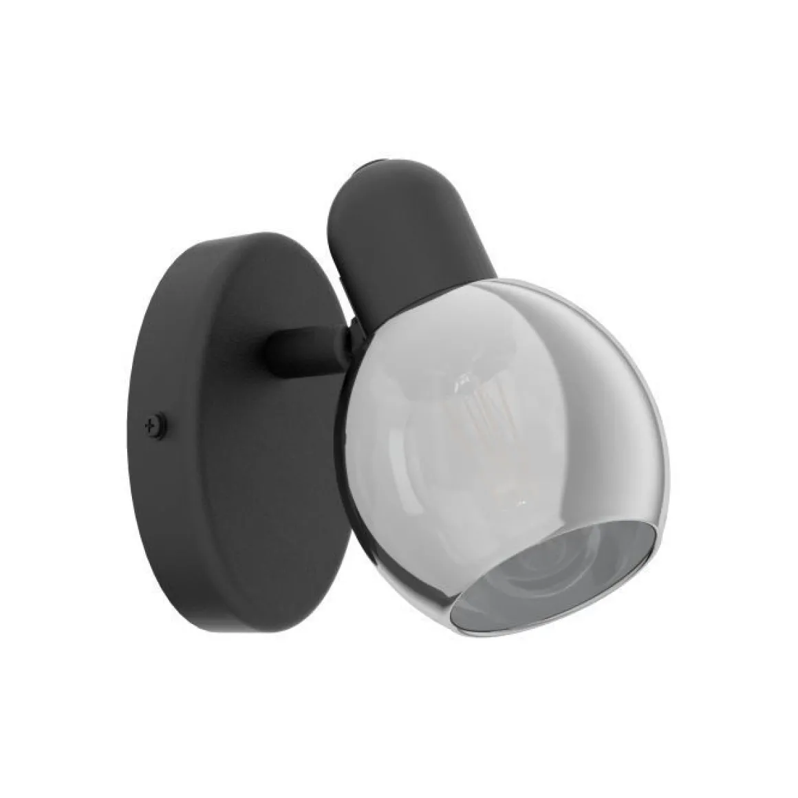 APPLIQUE POLLICA NERO 10.5CM - 1XE14 MAX 10W: vendita online APPLIQUE POLLICA NERO 10.5CM - 1XE14 MAX 10W in offerta