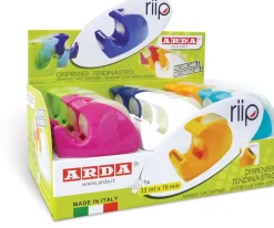 ARDA - DISPENSER CON NASTRO ADESIVO ASSORTITO: vendita online ARDA - DISPENSER CON NASTRO ADESIVO ASSORTITO in offerta