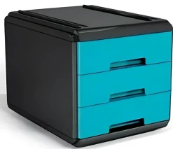 ARDA - MINI CASSETTIERA MYDESK 17.7X25.4X17CM TURCHESE: vendita online ARDA - MINI CASSETTIERA MYDESK 17.7X25.4X17CM TURCHESE in offerta