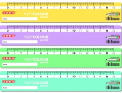 ARDA - RIGHELLO KEEPCOLOUR PASTEL 16CM ASSORTITO: vendita online ARDA - RIGHELLO KEEPCOLOUR PASTEL 16CM ASSORTITO in offerta