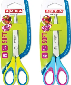 ARDA - SOFT GRIP FORBICI IN ACCIAIO INOX BICOLORE ASSORTITE: vendita online ARDA - SOFT GRIP FORBICI IN ACCIAIO INOX BICOLORE ASSORTITE in offerta