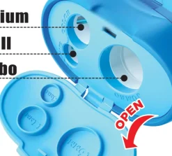 ARDA - TEMPERAMATITE TRIS 3 FORI COLORI ASSORTITI: vendita online ARDA - TEMPERAMATITE TRIS 3 FORI COLORI ASSORTITI in offerta