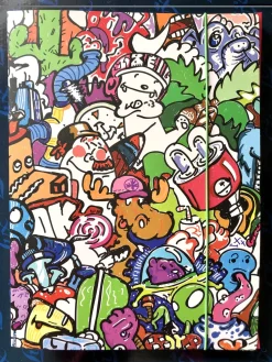 ARICCI - CARTELLINA CON ELASTICO STREET ART ASSORTITO: vendita online ARICCI - CARTELLINA CON ELASTICO STREET ART ASSORTITO in offerta