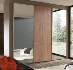 Armadio 3 ante scorrevoli e 2 specchi: dimensioni 270x65 cm