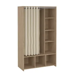 ARMADIO ATTREZZATO CM 105X48.3 H. 180.4 JACKSON HICKORY: vendita online ARMADIO ATTREZZATO CM 105X48.3 H. 180.4 JACKSON HICKORY in offerta