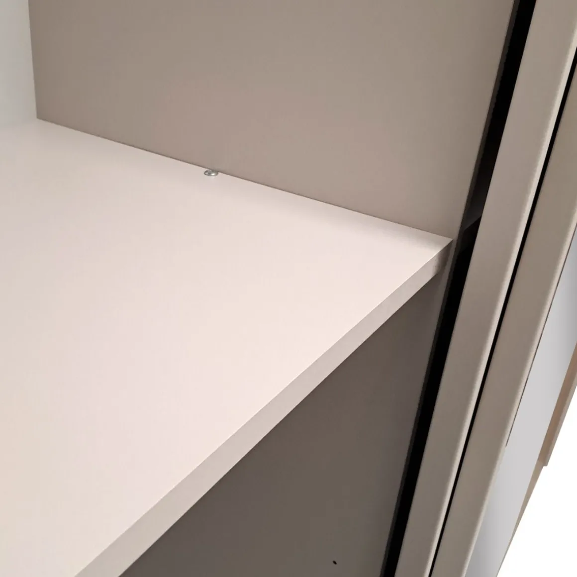 Armadio Bergen Cashmere E Cadiz: :Armadio in laminato a 2 ante grandi