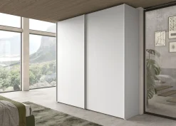 ARMADIO CM 241X65 H. 247 BIANCO FRASSINATO