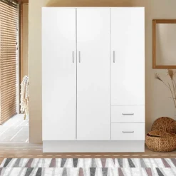 ARMADIO CM 120X50 H. 170 BIANCO OPACO : vendita online ARMADIO CM 120X50 H. 170 BIANCO OPACO in offerta