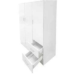 ARMADIO CM 120X50 H. 170 BIANCO OPACO : vendita online ARMADIO CM 120X50 H. 170 BIANCO OPACO in offerta