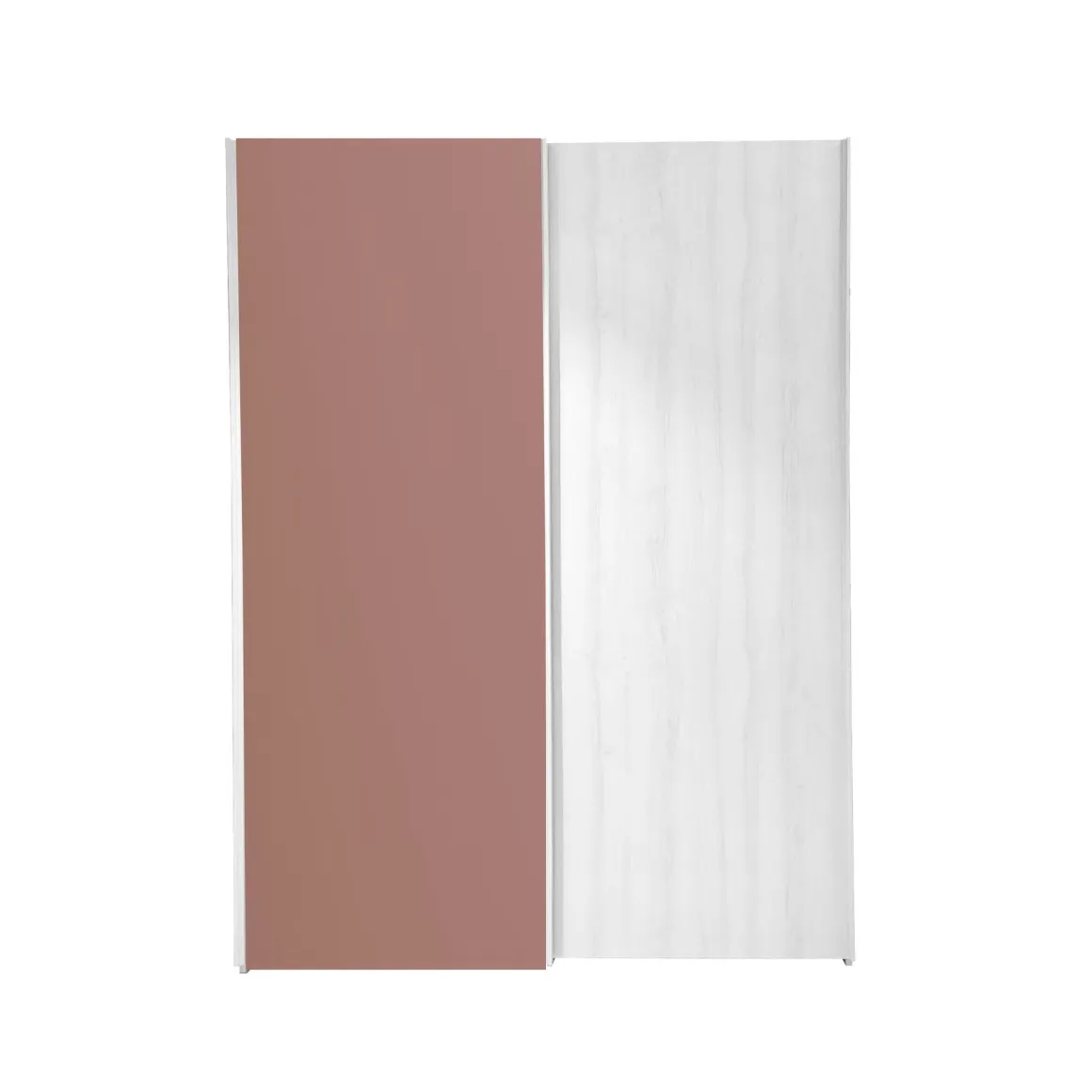 Armadio Cm 181x65 H247 Rovere Nordico e Rosa in Offeta online