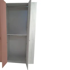 ARMADIO CM 181X58 H.214.7 ROVERE NORDICO E ROSA