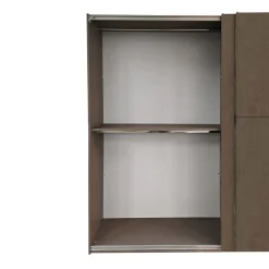 ARMADIO EVEREST CM 275X55 H. 240 BRONZO E MERCURE
