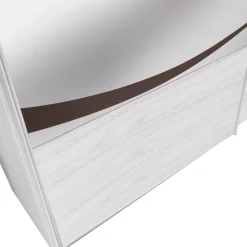 ARMADIO LE DUNE CM 270,4X62,5 H. 247 OLMO BIANCO
