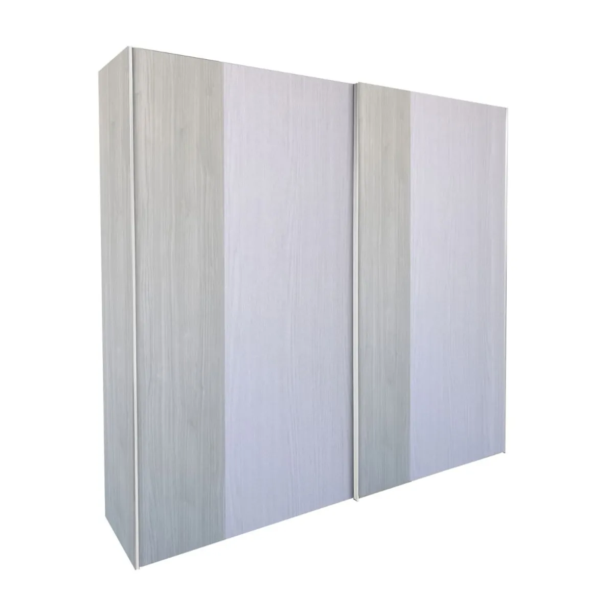 ARMADIO LINK CM 277X62/66 H. 262 FRASSINO NUVOLA E CENERE WOOD