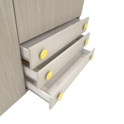 Armadio Modello Fly Cenere Wood E Calce in offerta online