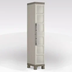 ARMADIO MOD. EXCELLENCE IN RESINA CM 45X33 H 182 BEIGE E TORTORA: vendita online ARMADIO MOD. EXCELLENCE IN RESINA CM 45X33 H 182 BEIGE E TORTORA in offerta