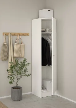 ARMADIO MOD. FOCUS CM 49,2X47 H.200 BIANCO OPACO: vendita online ARMADIO MOD. FOCUS CM 49,2X47 H.200 BIANCO OPACO in offerta