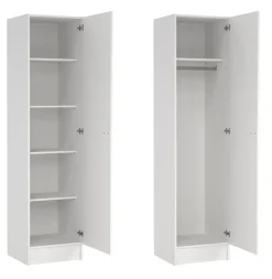 ARMADIO MOD. FOCUS CM 49,2X47 H.200 BIANCO OPACO: vendita online ARMADIO MOD. FOCUS CM 49,2X47 H.200 BIANCO OPACO in offerta