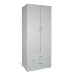 ARMADIO MULTIUSO CM 80X52 H. 190 ROVERE SBIANCATO: vendita online ARMADIO MULTIUSO CM 80X52 H. 190 ROVERE SBIANCATO in offerta