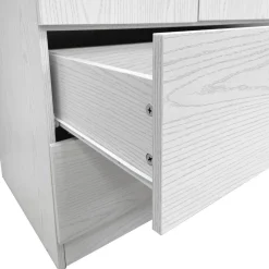 ARMADIO MULTIUSO CM 80X52 H. 190 ROVERE SBIANCATO: vendita online ARMADIO MULTIUSO CM 80X52 H. 190 ROVERE SBIANCATO in offerta