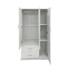 ARMADIO MULTIUSO CM 90X42 H. 180 ROVERE SBIANCATO: vendita online ARMADIO MULTIUSO CM 90X42 H. 180 ROVERE SBIANCATO in offerta