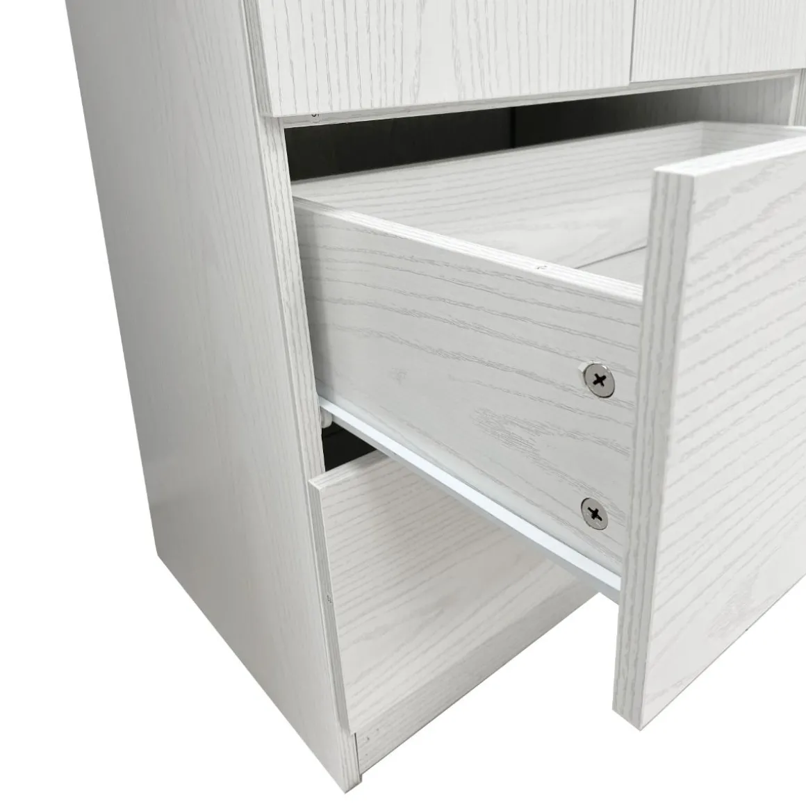 ARMADIO MULTIUSO CM 90X42 H. 180 ROVERE SBIANCATO: vendita online ARMADIO MULTIUSO CM 90X42 H. 180 ROVERE SBIANCATO in offerta