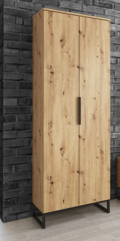 ARMADIO MULTIUSO TOP CM 68X35 H. 197 ROVERE ARTISAN : vendita online ARMADIO MULTIUSO TOP CM 68X35 H. 197 ROVERE ARTISAN in offerta