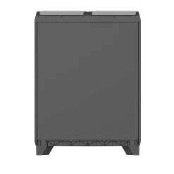 ARMADIO PORTARIFIUTI MOD. SPLIT PREMIUM IN RESINA CM 68X39 H. 92 GRIGIO SCURO E NERO: vendita online ARMADIO PORTARIFIUTI MOD. SPLIT PREMIUM IN RESINA CM 68X39 H. 92 GRIGIO SCURO E NERO in offerta