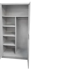 ARMADIO PORTASCOPE IN FERRO CM 90X45 H. 180 GRIGIO : vendita online ARMADIO PORTASCOPE IN FERRO CM 90X45 H. 180 GRIGIO in offerta